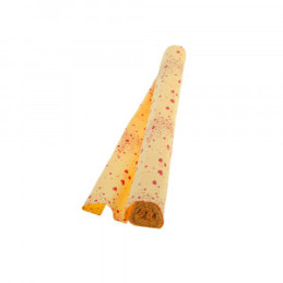 HARTIE FLORISTICA GALBEN + INIMI 14-R 50X250CM 180G
