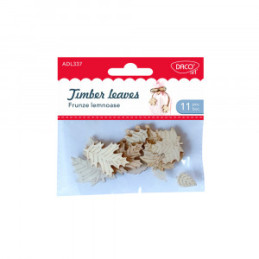ACCESORII CRAFT - AD337 FRUNZE LEMNOASE DACO