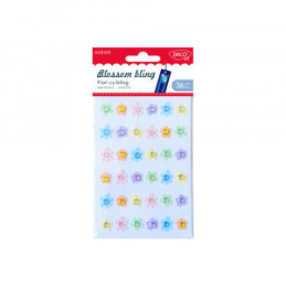 ACCESORII CRAFT - AD345 FLORI CU BLING DACO