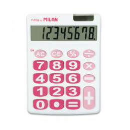 CALCULATOR 8 DG MILAN 708WBL (Din care timbru verde 0,15 RON)