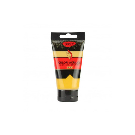 CULORI ACRIL 75ML DACO GALBEN OCRU CU375GO