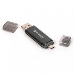 MEMORIE USB STICK 2.0 16GB + USB TIP-C PLATINET (Din care timbru verde 0,1 RON)