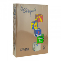 HARTIE COLORATA 80G/MP A4 300 MARO PIELE FAVINI