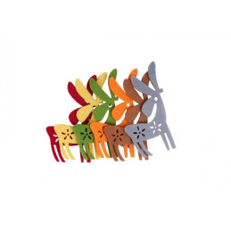 Accesorii creatie - ren fetru, set 6 buc, Colorarte