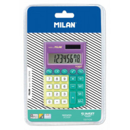 CALCULATOR 8 DG MILAN SUNSET GALBEN (Din care timbru verde 0,1 RON)