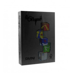 CARTON COLOR 160G/MP A4 NEGRU FAVINI