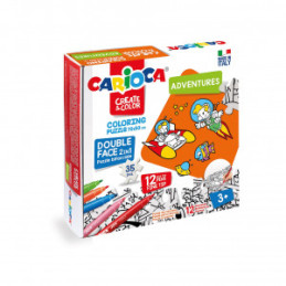 SET PUZZLE + 12 CARIOCI ADVENTURE CARIOCA 43045