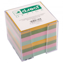 CUB HARTIE COLOR CU SUPORT 85X85X80MM D.RECT 009460