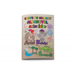 CARTE COLORAT ALFABETUL ANIMALELOR 770152