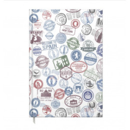 AGENDA A5 NEDATATA TRAVEL STAMPS