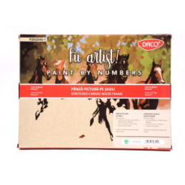 PANZA PICTURA PE NUMERE 30X40CM DACO PZN3040-1