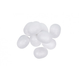 Accesorii creatie - polistiren - ou mic, alb, 3cm, set 20 buc, Colorarte