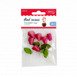 ACCESORII CRAFT - AD415 TRANDAFIRI ROSII DACO
