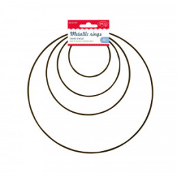 ACCESORII CRAFT - AD431N INELE METAL NEGRE DACO