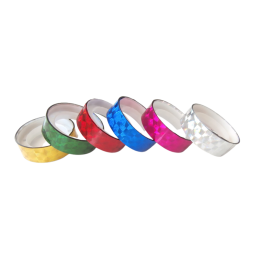 Banda adeziva, 12mm x 3m, cu sclipici, Colorarte