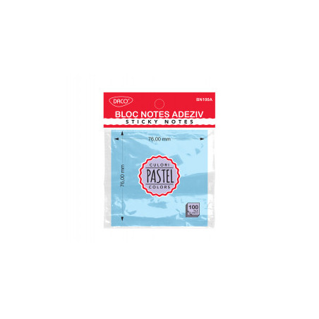 kidsmagicstore.ro|BLOC NOTES ADEZIV 76X76 ALBASTRU PASTEL DACO BN100A2,03 lei1,83 leiNoutati
