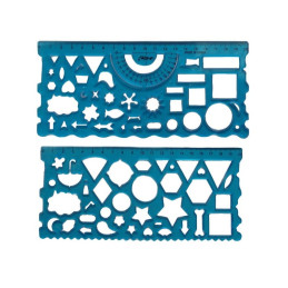 Sablon Cnx 095, 20cm, plastic, flexibil, set 2 buc