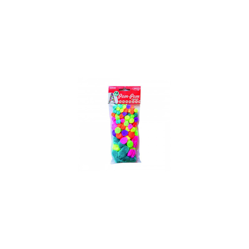 ACCESORII CRAFT - AD090 POM POM NEON DACO ACCESORII CRAFT - AD090 POM POM NEON DACO