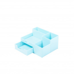 SUPORT BIROU 5 COMPARTIMENTE PLASTIC VERDE TURCOAZ ECADA 95105VT