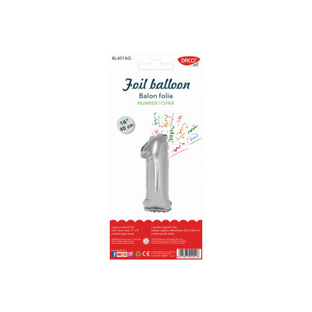 kidsmagicstore.ro|BALON FOLIE CIFRA 1 ARGINTIU 40 CM DACO BL401AG2,87 lei2,59 leiNoutati