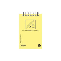 Blocnotes A7 Pigna Basic, 50 file, matematica, cu spira