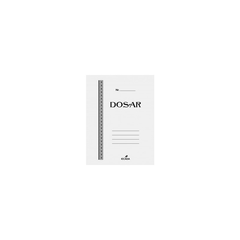 DOSAR PLIC ECADA 51101 DOSAR PLIC ECADA 51101
