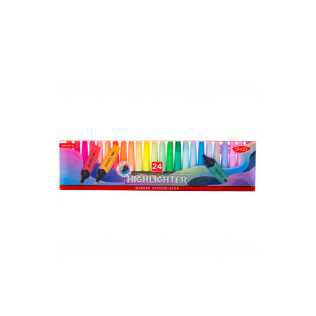 kidsmagicstore.ro|MARKER EVIDENTIATOR SET 24 DACO MK403/2453,25 lei47,92 leiNoutati