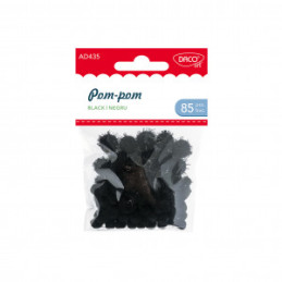 ACCESORII CRAFT - AD435 POM POM NEGRU DACO