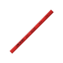 Creion pentru dulgher Koh-I-Noor Hardtmuth K1536, HB, corp plat rosu 17.5cm