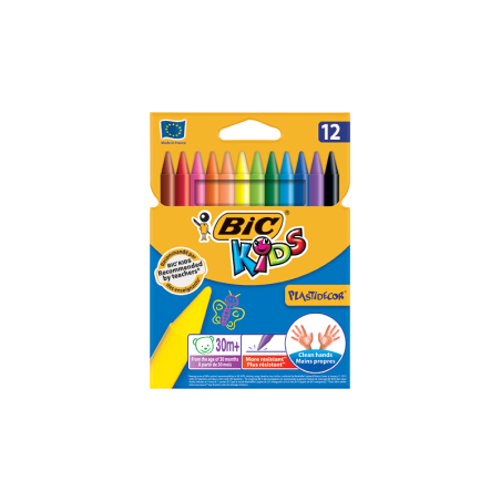 kidsmagicstore.ro|Creioane cerate Bic Kids Plastidecor, 12 culori, blister carton15,28 lei13,75 leiBICNoutati3270220000341