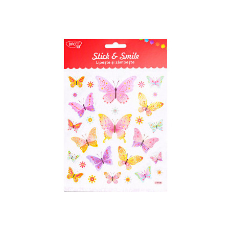kidsmagicstore.ro|ABTIBILD - AB152 FLUTURI ROZ LIPESTE SI ZAMBESTE DACO5,64 lei5,08 leiStickere si Abtibilduri