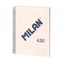 CAIET A4 80 FILE DR SPIRA MILAN BEJ 57142E80BG