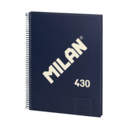 CAIET A4 80 FILE DR SPIRA MILAN ALBASTRU 57142E80B