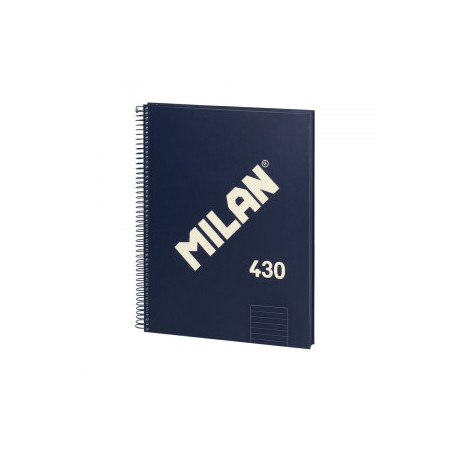 CAIET A4 80 FILE DR SPIRA MILAN ALBASTRU 57142E80B