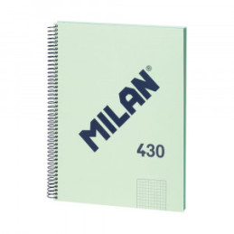 CAIET A4 80 FILE AR SPIRA MILAN VERDE 57143E80GR