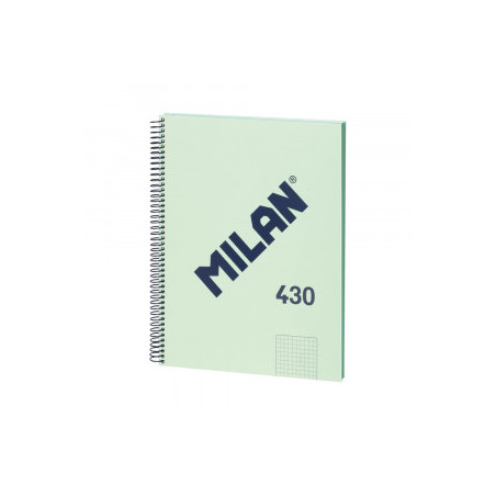 CAIET A4 80 FILE AR SPIRA MILAN VERDE 57143E80GR