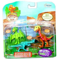 Set 3 figurine T-REX Express (Derek, Ollie si Domnul Pteranodon) TOMY
