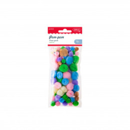 ACCESORII CRAFT - AD503 POM POM PASTELDACO