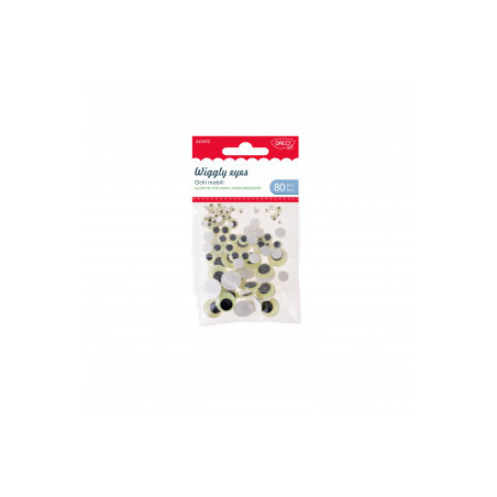ACCESORII CRAFT - AD492 OCHI MOBILI FOSFORESCENTI DACO
