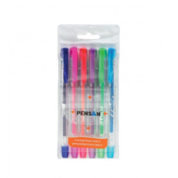 PIX PENSAN GEL MY KING NEON SET 62227/N6