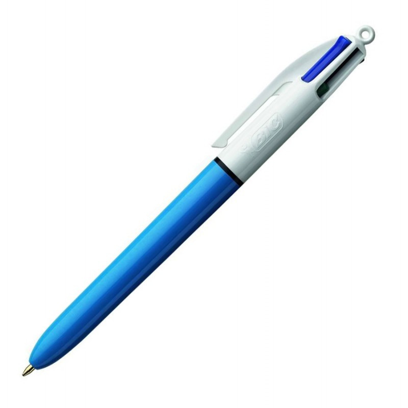 Pix cu bila Bic PRO, 1.0mm, cu mecanism, 4 culori (negru, albastru, rosu, verde) Pix cu bila Bic PRO, 1.0mm, cu mecanism, 4 culori (negru, albastru, rosu, verde)