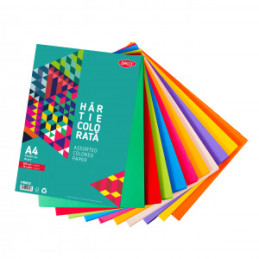 HARTIE COLORATA HR802 A4 500COLI 10 CUL DACO 80G/MP
