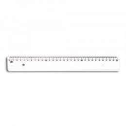 LINIAR 30 CM RIO TRANSPARENT 203
