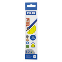 CREION COLOR UNICOLOR SET 12 MILAN GALBEN 0722312012