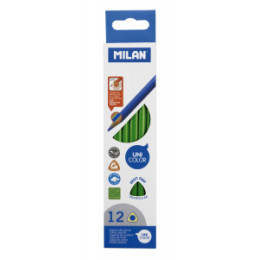 CREION COLOR UNICOLOR SET 12 MILAN VERDE 0722316112