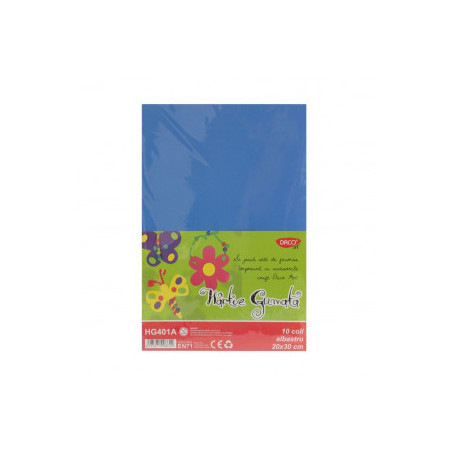 kidsmagicstore.ro|HARTIE GUMATA HG401A 20X30 CM 10COLI ALBASTRU DACO8,57 lei7,71 leiNoutati
