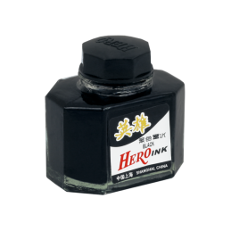 Calimara cu cerneala Grand Hero Ink 160-1001, cerneala neagra, 50ml