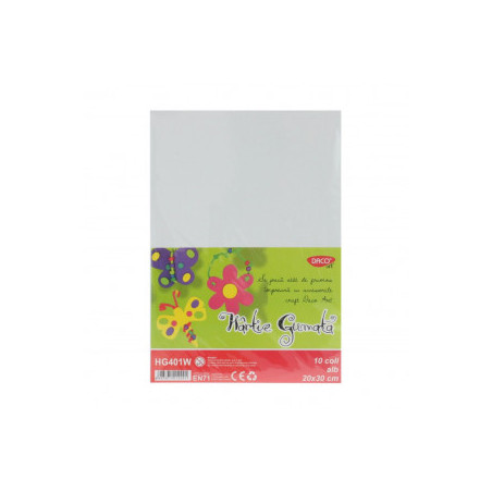 kidsmagicstore.ro|HARTIE GUMATA HG401W 20X30 CM 10COLI ALBA DACO8,57 lei7,71 leiNoutati