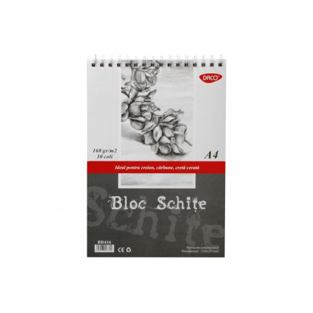kidsmagicstore.ro|BLOC A6 HARTIE NEAGRA 140G 30 FILE DACO BD6145,43 lei4,88 leiNoutati