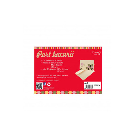 kidsmagicstore.ro|SET CREATIV 10 FELICITARI - SC059W PORT BUCURII DACO11,32 lei10,19 leiNoutati